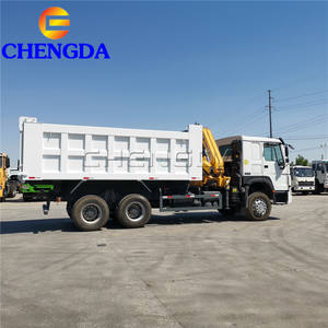 बिक्री के लिए क्रेन उच्च गुणवत्ता के साथ Howo 6x4 डंप ट्रक - Product Image 2
