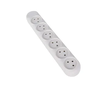 SII Approved Israel Standard 3 Pin Extension Plug Socket 6 Way Outlets 250V 16A Power Strip General-Purpose Extension Lead