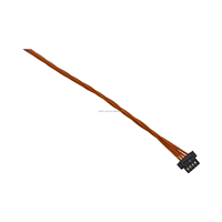 Harnais de câblage personnalisé HRS SignalBee 0,6 mm de pas DF53-4P-0.6C+DF53-32PCF+UL10064-32AWG à âme en cuivre FEP pour moto et automobile