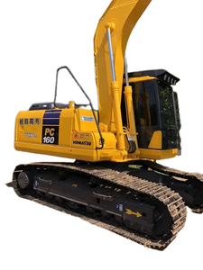 KOMATSU PC160 a utilisé la représentation superbe hydraulique moyenne de capacité de seau du poids 2020 m d'opération du modèle 16TON de l'excavatrice 0.65 - Product Image 5