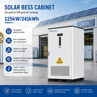Gabinete de Almacenamiento de Energía Solar Diésel LiFePO4 de 125kW 241kWh para Control de Demanda y Respaldo en Almacenes Africanos para Proyectos de Microredes