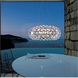 Foscarini Caboche Jewel Chandelier Acrylic Led Adjustable Height For Home Living Room Bedroom - Product Image 2