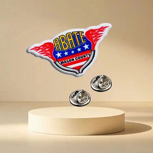 Die Cast Lapel <b>Pin</b> Badgeswholesale Custom Design Factory Badges <b>Pin</b> Badge Custom Meta - Product Image 6