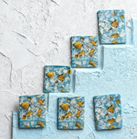 Bonbons en blocs saveur chocolat Blue Mood avec formes personnalisées – Qualité supérieure