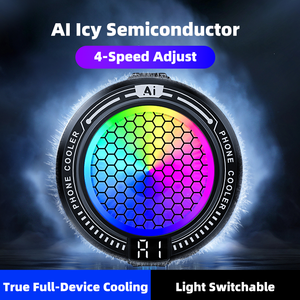 อุปกรณ์ระบายความร้อนโทรศัพท์<span class=keywords><strong>ม</strong></span>ือถือ AntarcChill RGB Gaming Phone Cooler 15W TEC Peltier พร้อ<span class=keywords><strong>ม</strong></span>พัดล<span class=keywords><strong>ม</strong></span>ระบายควา<span class=keywords><strong>ม</strong></span>ร้อน 4 ระดับควา<span class=keywords><strong>ม</strong></span>เร็ว ปรับได้ ติดตั้งด้วยคลิปแ<span class=keywords><strong>ม</strong></span>่เหล็ก - Product Image 5