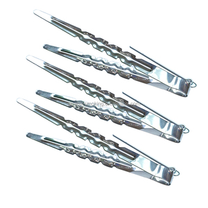 Ucuz barbekü maşa nargile aksesuarları nargile kömürü klip maşa - Product Image 6