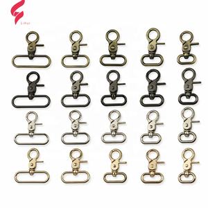 Herrajes Personalizados para Bolsos, Cierre Giratorio de Alta Calidad, Gancho Metálico con Cierre de Anillo de Resorte de Diferentes Tamaños, Ganchos Giratorios para Bolsos - Product Image 5