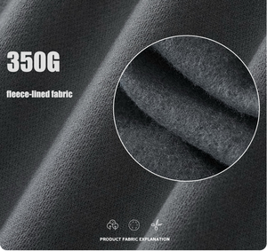 Pantalones Deportivos Personalizados con Logotipo para Hombre, 350GSM, Forro Polar Grueso, 3/4 de Longitud, Estilo Urbano, Marca Privada, Venta al Por Mayor - Product Image 3