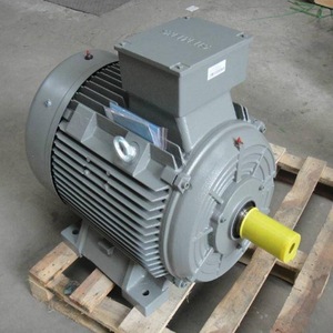 Moteur asynchrone triphasé Siemens 1TL0001 4 pôles, montage horizontal/vertical pour équipement mécanique - Product Image 1