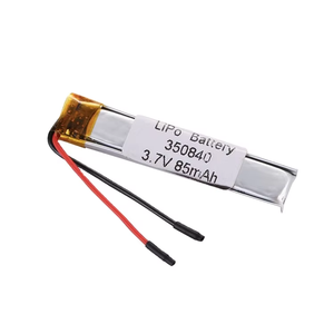 Pin 3.7V 85mAh Pin sạc Lithium Polymer có đầu nối 2P PH 2.0mm Kích thước gốc 3.7V 85mAh 350840 Pin - Product Image 1