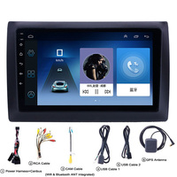 Vente en gros Android Auto Lecteur Dvd 9 pouces écran tactile Radio voiture lecteur vidéo multimédia pour 2010 Fiat Stilo