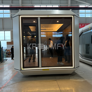 China Terminado Prefabricado Modular Pequeño Moderno Prefabricado Plegable Contenedor Casa Cápsula Espacial Hogar Prefabricado Modular - Product Image 3
