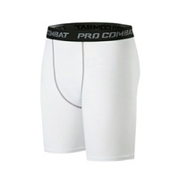 Shorts de fitness taille US, logo personnalisé, séchage rapide, pour gym, jogging, musculation, collants d'entraînement, sous-vêtement de compression pour hommes