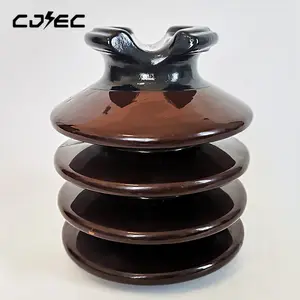 China supplier ANSI High Voltage Pin Insulator, Ceramics Porcelain Insulator Pin Type