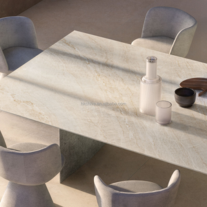 Dalles de quartzite Taj Mahal Dalles de pierre de marbre de densité de haute qualité pour dalles de mur de plancher d'intérieur Carreaux de table - Product Image 2