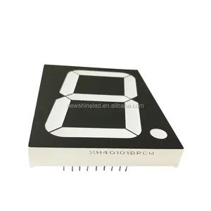 1 digital Single color led 7 segment display 2.3 inch 7 segment led display for electric appliance and advertising showing