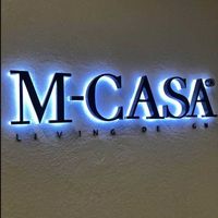 Letreros de Canal 3D Retroiluminados Personalizados, Letrero Comercial de Acrílico con LED, Letrero de Pared para Publicidad Exterior con Logotipo
