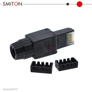 สายเคเบิลเครือข่าย UTP <span class=keywords><strong>Cat6A</strong></span> <span class=keywords><strong>หัว</strong></span>ต่อแบบโมดูลาร์ Rj45 ตัวเชื่อมต่อ Rj45 แบบไม่ต้องใช้เครื่องมือ Cat6 <span class=keywords><strong>Cat6a</strong></span> Rj45 8p8c <span class=keywords><strong>หัว</strong></span>ต่อโมดูลาร์ - Product Image 6
