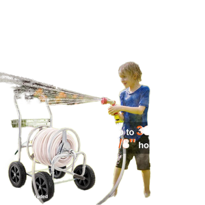 <span class=keywords><strong>Chariot</strong></span> à enrouleur de <span class=keywords><strong>tuyau</strong></span> robuste pour extérieur à 4 roues avec roues, système d'irrigation d'eau pour plantes industrielles, <span class=keywords><strong>chariot</strong></span> mobile - Product Image 2