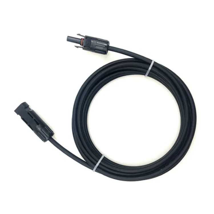 10m 4mm2 dc solar panel extension PV cable wire with connector male to female for roof recreational vehicle