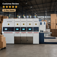 Machine de découpe et d'impression rotative robuste et fiable pour cartons ondulés, avec servomoteur et alimentation automatique