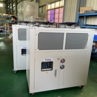 Refroidisseur refroidi par air de machine de réfrigération 10HP pour le refroidissement de machine en plastique d'hôtel d'hôpital d'usine