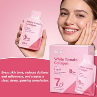 OKTW Collagène Liquide 100% Extrait Naturel Rajeunissement de la Peau en une Nuit Anti-Âge Complément Alimentaire Boisson Éclaircissante en 7 Jours