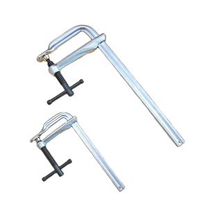 Prensa de Barra Tipo F de Alta Resistencia, Forjada, de Garganta Profunda, 100, 120, 140, 180 mm, para Trabajos en Metal, con Mango en T y Almohadilla Giratoria - Product Image 3