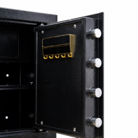 Caja de Seguridad Oculta para el Hogar, Oficina u Hotel, Caja Fuerte para Dinero, Efectivo y Joyas con Cerradura Digital Electrónica y Llaves de Emergencia
