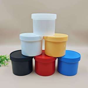 Contenedores de plástico para almacenamiento de 60ml, 100ml, 500ml, 1000ml, latas de boca ancha con tapa para almacenamiento y embalaje - Product Image 3
