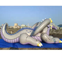 Animal gonflable géant réaliste de dragon de zénith pour la décoration d'événement