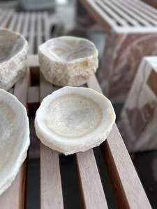 بيع بالجملة أوعية من الحجر الطبيعي والصواني الصغيرة المصقولة أعلى العقيق المصقول لتطبيقات الديكور في الهواء الطلق - Product Image 2