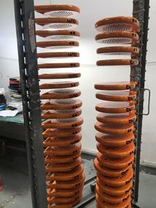 <span class=keywords><strong>Raquette</strong></span> de <span class=keywords><strong>padel</strong></span> légère en fibre de carbone 18K, personnalisable en usine, avec filet en polyester et <span class=keywords><strong>forme</strong></span> diamant, pour tailles 15-17 EVA - Product Image 5