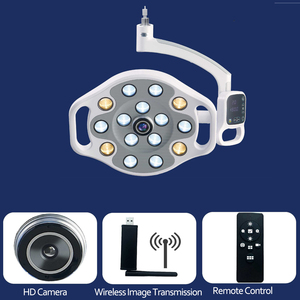 Lampe dentaire LED avec camé<span class=keywords><strong>ra</strong></span>, transmission sans fil, enregistrement vidéo HD, 15 LED, équipement dentaire pour clinique, chirurgie implantaire - Product Image 2