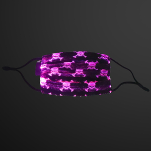 moda Multi patrones Festival fiesta rave máscara <span class=keywords><strong>fantasma</strong></span> cráneos de Halloween colores de iluminación led luminoso cara máscara - Product Image 1