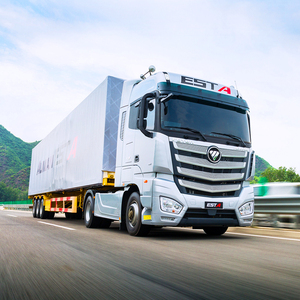 Camión Tractor Foton Auman 4x2 Personalizado, Unidad <span class=keywords><strong>Tractora</strong></span> <span class=keywords><strong>de</strong></span> Servicio Pesado con Cabina Confortable para Transporte <span class=keywords><strong>de</strong></span> Carga en Contenedores - Product Image 4