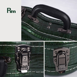 WC75-U3S accepter Logo personnalisé en cuir couverture en bois soprano concert ténor ukulélé boîte quatre cordes petite guitare étui rigide - Product Image 6