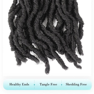 Nuove Trecce Finte Nu Faux Locs da 36 Pollici, Capelli Morbidi per Intrecciare, Pre-Intrecciati, Ricci Estesi per Donne - Product Image 3