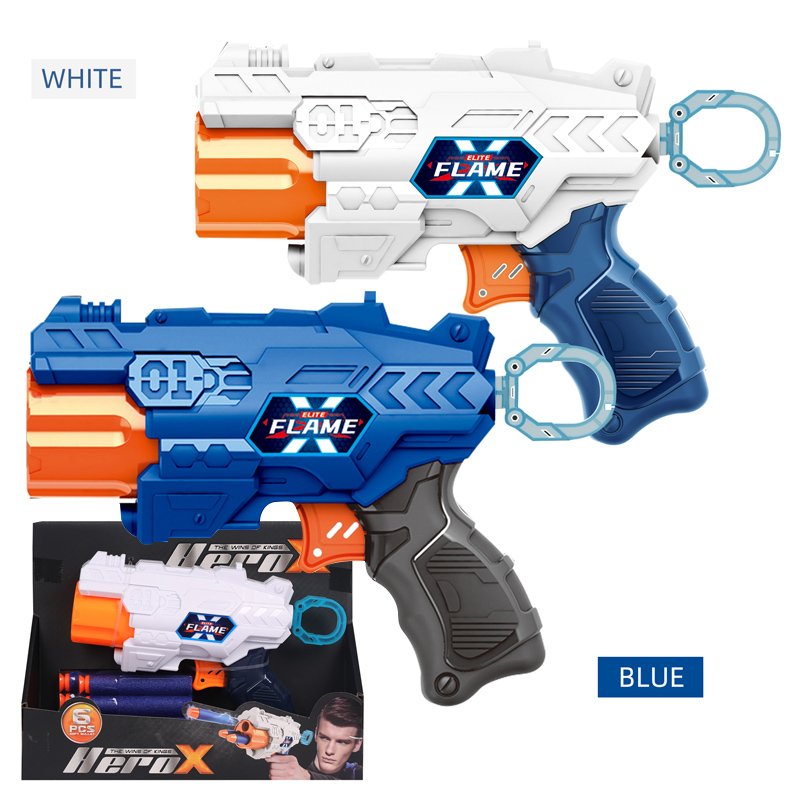 キッズエアガンおもちゃセットソフトおもちゃ銃弾丸パワー