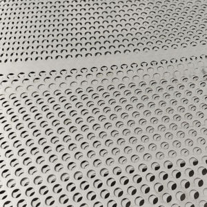 Tôle perforée hexagonale/ronde en acier inoxydable et alliage d'aluminium de haute qualité, durable - Product Image 1