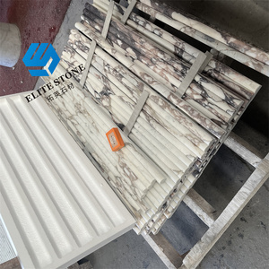 Plinthe en marbre naturel de qualité supérieure moulure hôtel Villa projet porte fenêtre cadre décoration pierre garniture marbre plinthe - Product Image 6