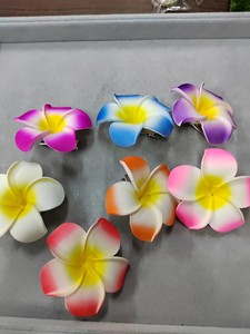 Mousse Artificielle Plumeria <span class=keywords><strong>Rubra</strong></span> Têtes De Fleurs De Frangipanier Fleurs De Décoration De Mariage - Product Image 5