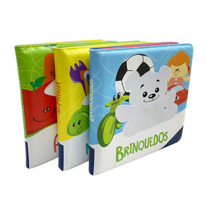 Nuovo Cute & Morbido di Colore Che Cambia Impermeabile PEVA schiuma Bambino Libro Da Bagno per i bambini con divertenti animali e educativi story - Product Image 2