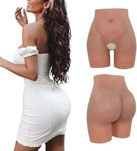 High Quality <b>Women</b> Buttock 100% Silicone Artificial Padded with Open Crotch 3800g Soft Hip Push up Faken Butt - Product Image 3
