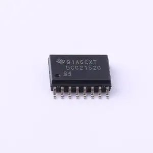 Chip IC de Gestión de Energía UCC21520, Componente Electrónico de Circuito Integrado, Nuevo y Original, UCC21520DWR, 1 Unidad