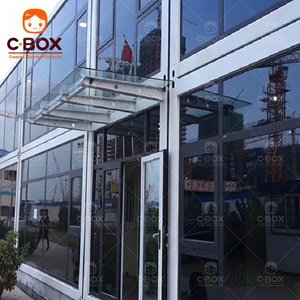 บ้านสำนักงานสำเร็จรูปแบบโมดูลาร์ Cbox สำหรับพักอาศัย ประกอบง่าย ค่ายพักคนงาน บ้านคอนเทนเนอร์แบบแพ็คสำเร็จ - Product Image 3