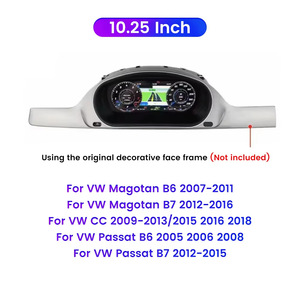 มาตรวัดความเร็วแบบดิจิตอล LCD สำหรับรถยนต์ <span class=keywords><strong>VW</strong></span> Tiguan L Cadillac Passat <span class=keywords><strong>Scirocco</strong></span> Magotan Jetta Polo แผงหน้าปัด - Product Image 5