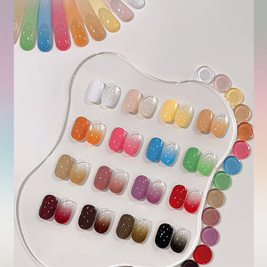 AILANUO Gel brillant créatif sans résine naturelle, collection Magicien du Renard, 16 couleurs, sans étiquette, échantillon gratuit, étiquette personnalisée - Product Image 1