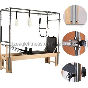 Factory Cadillac Wood Pilates Reformer Studio con combinación completa de trapecio Pilates Combo Reformer Machine Fitness <span class=keywords><strong>Yoga</strong></span> <span class=keywords><strong>Center</strong></span> - Product Image 1