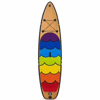 Nouvelle arrivée : Planche à pagaie double couche (SUP) et planche de surf en stock, prête à être expédiée pour le surf sur la plage et les sports nautiques